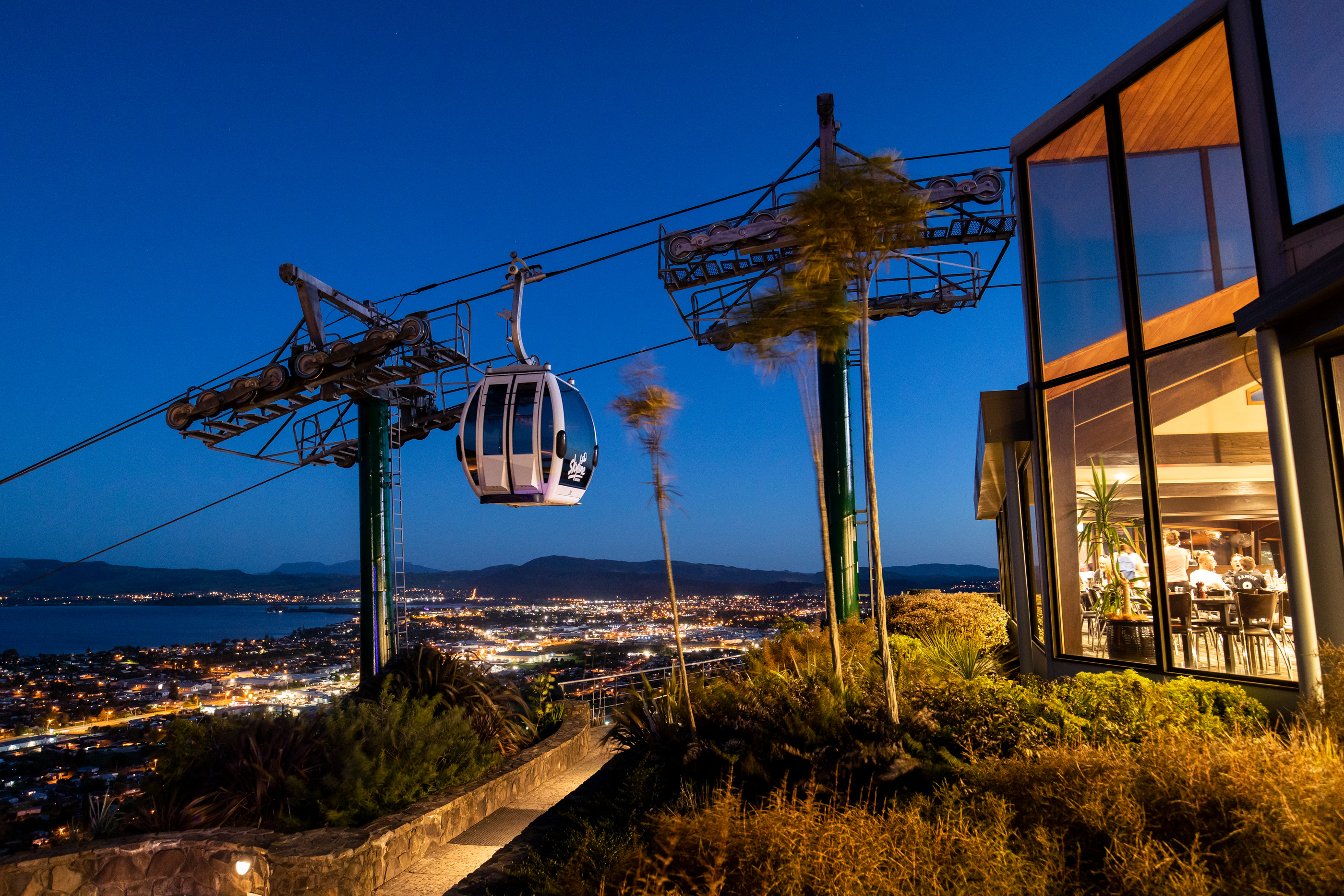 Skyline Night Gondola Image